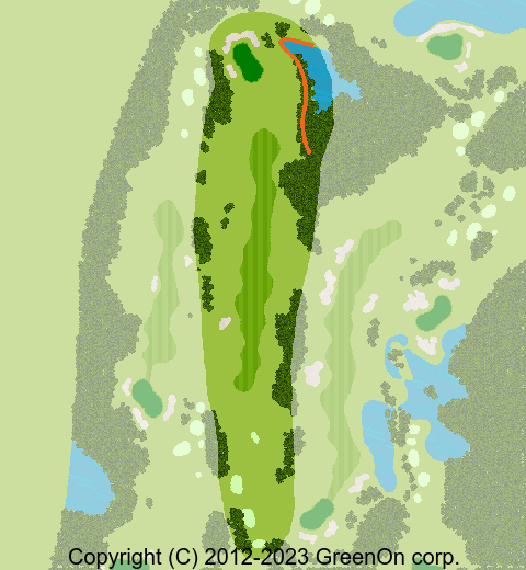 エンバシー・スイーツ・スコッツデール・ホテルのストーンクリーク・ゴルフクラブ Golflogix グリーンブック ウエストデールヒルズゴルフコース メインコース 9穴 テキサス州イーレス